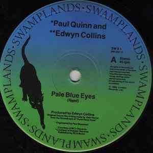 PAUL QUINN AND EDWYN COLLINS, Pale Blue Eyes (Swamplands; SWX 1, UK 1984, Cut Out Sleeve, Yellow Obi) LP VG+/VG+ - Image 3