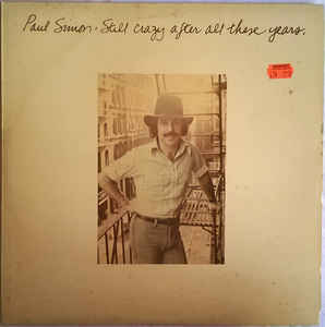 PAUL SIMON, Still Crazy After All These Years (CBS; S 86001, UK 1975, Embossed Sleeve, Inner) LP VG/VG+