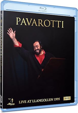 PAVAROTTI, Pavarotti: The Lost Concert - Live at Llangollen 1995 (Decca; , UK 1995) Blu-Ray EX/EX