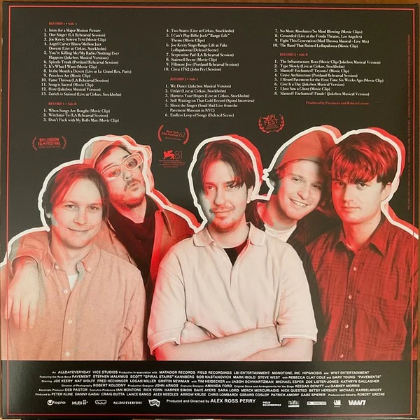 PAVEMENT, Pavements (Original Motion Picture Soundtrack) (Matador; OLE2153LP, Europe 2025, Gatefold), SALE - Up to 50% Off the Original Price 2xLP NEW/NEW - Image 2