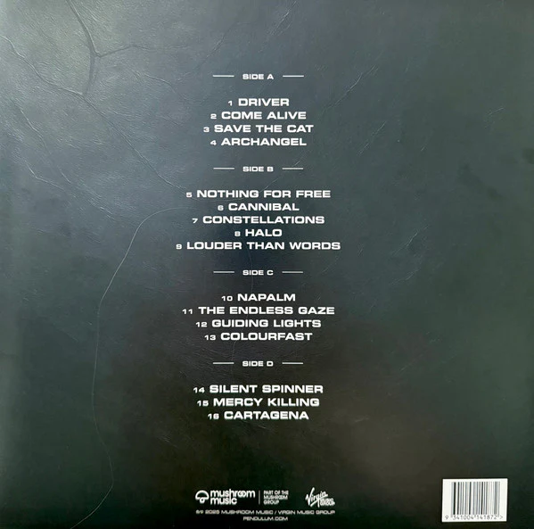 PENDULUM, Inertia (Mushroom Music; MUSH023LP4, Worldwide 2025, 2 Inners, Purple Marble Vinyl, Amazon UK exclusive) 2xLP VG/VG+ - Image 2