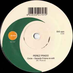 PEREZ PRADO, Circle / Circle - Gerardo Frisina Re-Edit (Schema; SC707, Italy 2013, Company Sleeve) 7" /VG - Image 2
