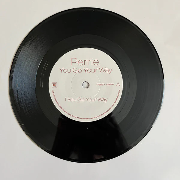 PERRIE., You Go Your Way (Columbia; 19802833707, UK 2024, Picture Sleeve) 7" VG+/VG+ - Image 3