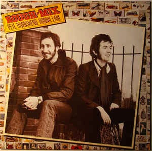 PETE TOWNSHEND & RONNIE LANE, Rough Mix (Polydor; SPELP 55, UK 1983 Reissue) LP VG+/VG+