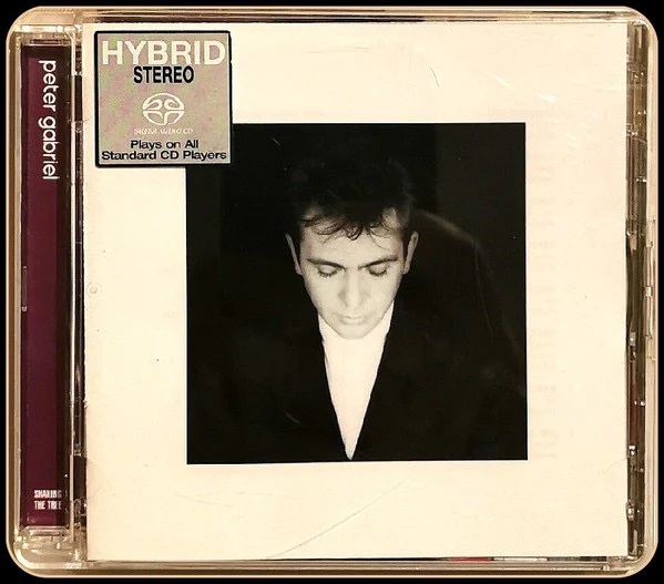 PETER GABRIEL, Shaking The Tree: Sixteen Golden Greats (Real World Records; SAPGTVD 6, Europe 2003 Reissue, Stickered Case, Hybrid Stereo. Made In EU) SACD VG+/EX