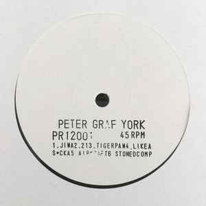 PETER GRAF YORK, 12" Sampler (Planet Rescue; PR12001, Germany 2018) LP /G+