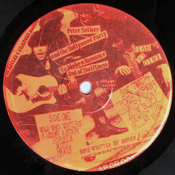 PETER SELLERS AND THE HOLLYWOOD PARTY, To Make A Romance Out Of Swiftness (Apples & Oranges; APOR001, Italy 1989, Inner), SALE - Up to 50% Off the Original Price LP VG/VG - Image 3