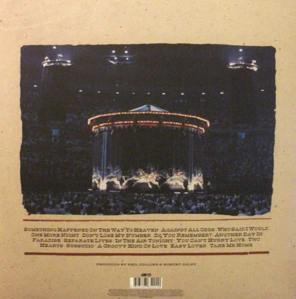 PHIL COLLINS, Serious Hits...Live! (Atlantic; 603497854240, USA & Europe 2019 Reissue, Gatefold, 2 Inners, Half-Speed Mastered) 2xLP EX/EX - Image 2