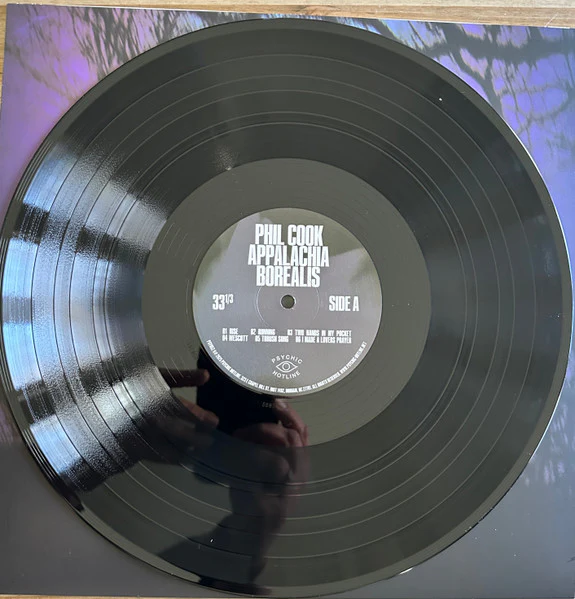 PHIL COOK, Appalachia Borealis (Psychic Hotline; PSY052, US 2025, Booklet & Inner, With Obi) LP VG+/VG+ - Image 3
