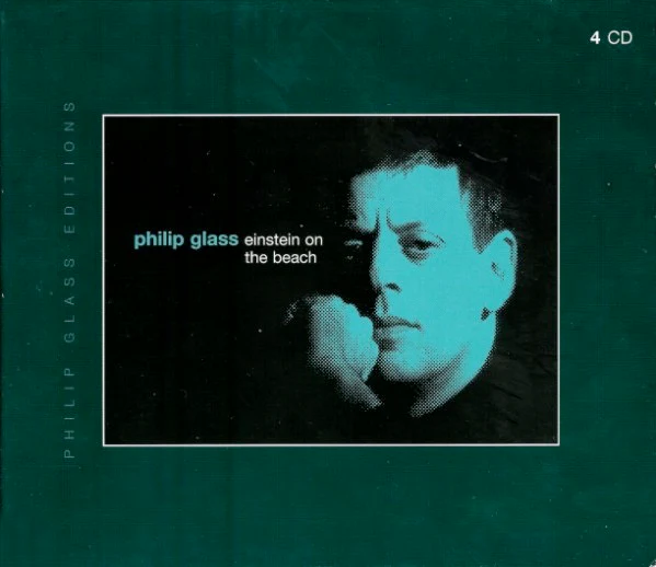 PHILIP GLASS AND ROBERT WILSON, Einstein On The Beach (Sony; SM4K87970, UK 2003 Reissue, Box Set, Booklet, "Philip Glass Edition") 4xCD VG/VG+
