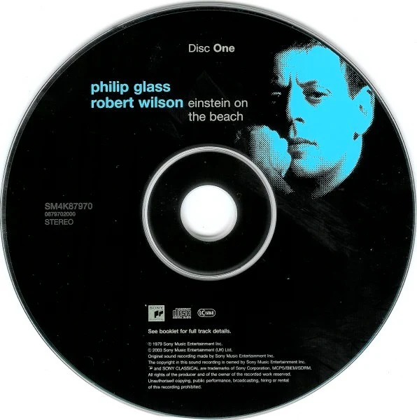 PHILIP GLASS AND ROBERT WILSON, Einstein On The Beach (Sony; SM4K87970, UK 2003 Reissue, Box Set, Booklet, "Philip Glass Edition") 4xCD VG/VG+ - Image 3