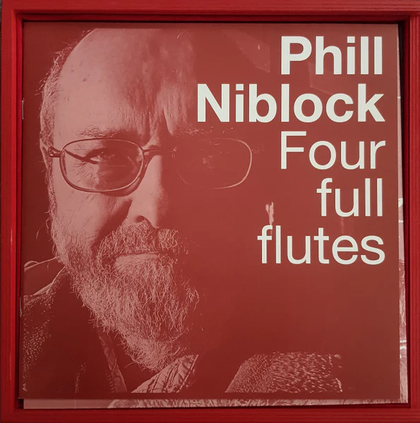 PHILL NIBLOCK, Four Full Flutes (Blume; 019 / 020, Italy 2022, Wooden Box, Booklet, Poster, Red vinyl, Unusual Item - Please Enquire about Postage) 2xLP VG+/VG+ - Image 2