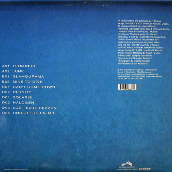 PHOTEK, Solaris (Astralwerks; ASW 49831, US 2000, Picture Sleeve) 2xLP VG/VG+ - Image 2