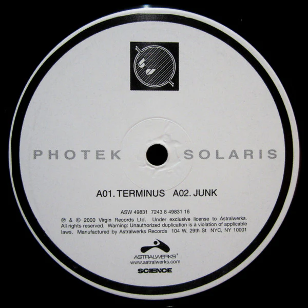 PHOTEK, Solaris (Astralwerks; ASW 49831, US 2000, Picture Sleeve) 2xLP VG/VG+ - Image 3