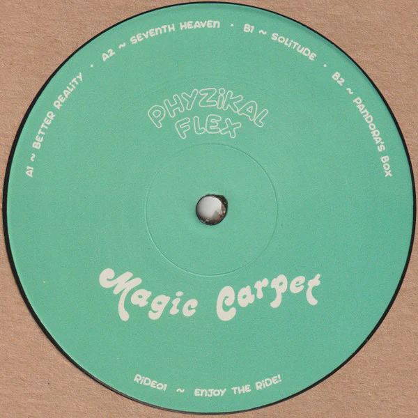 PHYZIKAL FLEX, Better Reality EP (Magic Carpet; RIDE01, Portugal 2020), SALE - Up to 50% Off the Original Price 12" EP /VG