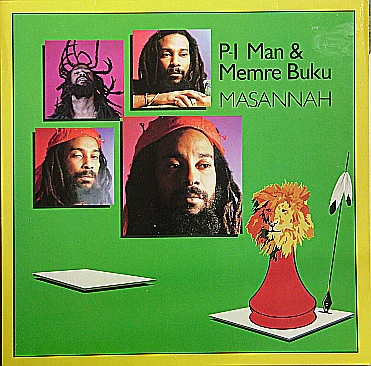 P.I. MAN & MEMRE BUKU, Masannah (SMA Records; SMALP 006, Netherlands 1990, Inner) LP VG/VG+