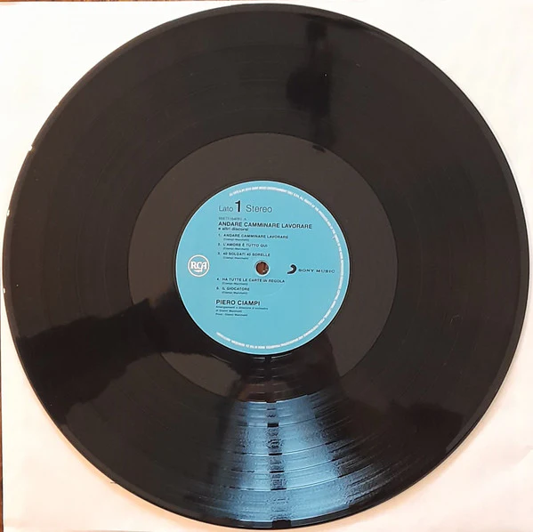 PIERO CIAMPI, Andare Camminare Lavorare E Altri Discorsi (RCA; .88875164091, Europe 2015 Reissue, 180g Vinyl), SALE - Up to 50% Off the Original Price LP VG/VG+ - Image 3