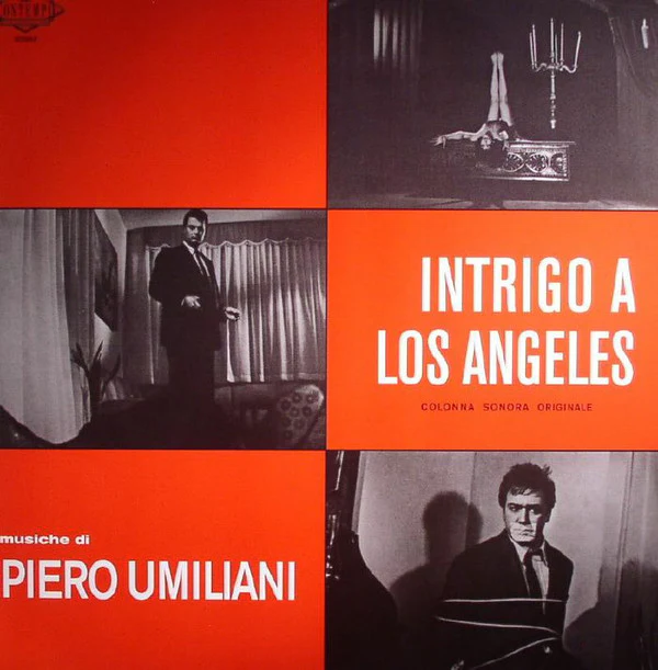 PIERO UMILIANI, Intrigo A Los Angeles (Colonna Sonora Originale) (Contempo Records ; C02008LP, Italy 2015 Reissue, Gatefold) 2xLP EX/EX