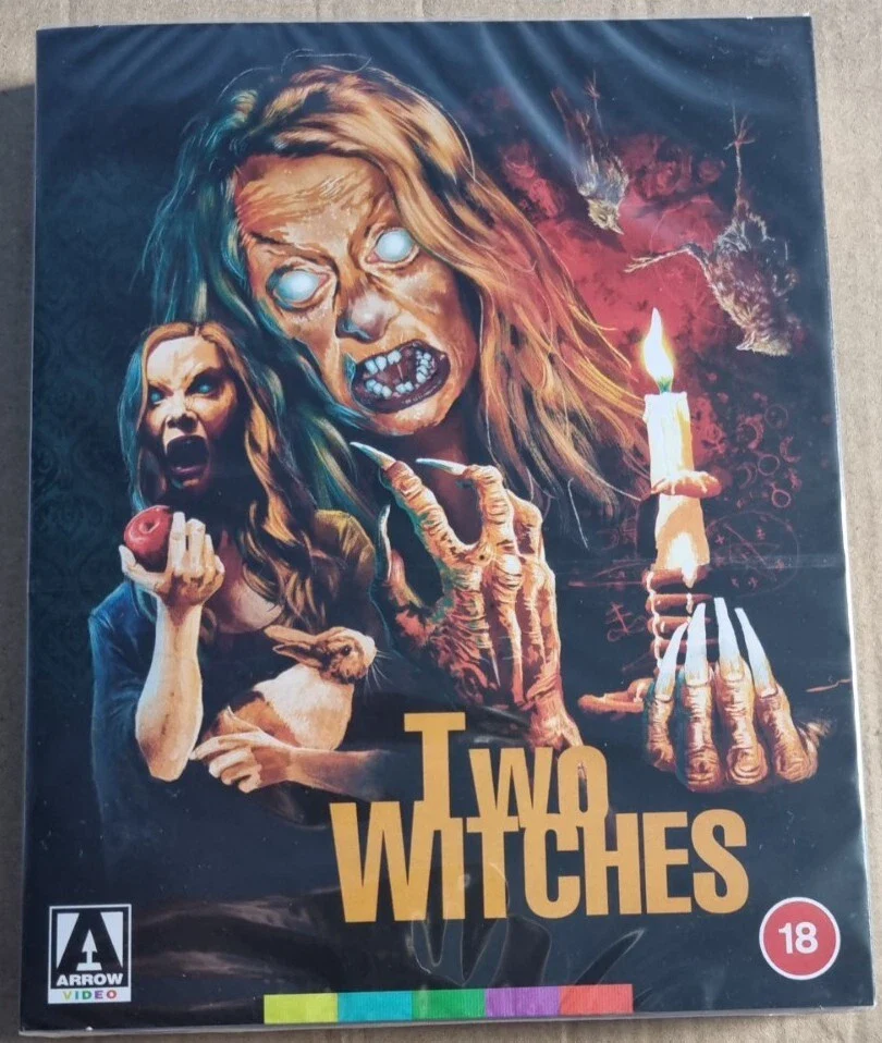 PIERRE TSIGARIDIS, Two Witches (Arrow Video; FCD2322, UK 2022) Blu-Ray VG+/VG+