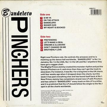 PINCHERS, Bandelero (Jammy's Records; JAMLP 8, UK 1991) LP VG+/VG - Image 2