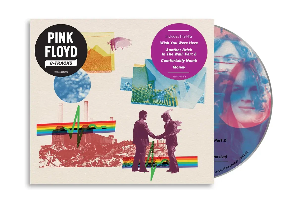PINK FLOYD, 8-Tracks (Sony; 19958439952, UK 2026, Card Sleeve) CD NEW/NEW - PRE-ORDER