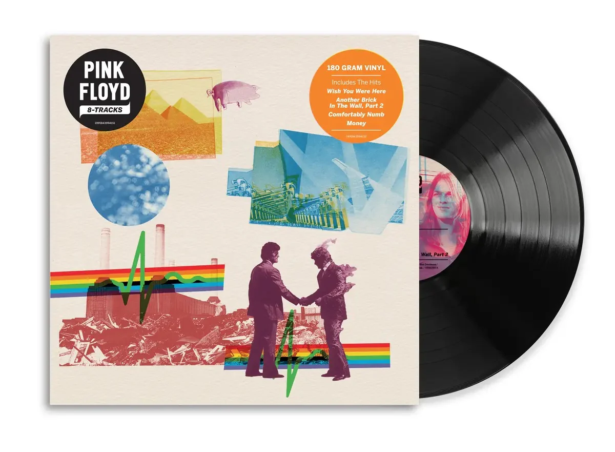 PINK FLOYD, 8-Tracks (Sony; 19958439941, UK 2026, Black Vinyl) LP NEW/NEW - PRE-ORDER