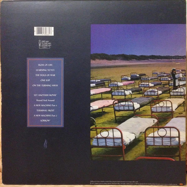 PINK FLOYD, A Momentary Lapse of Reason (EMI; EMD 1003, UK 1987, Gatefold, Inner) LP G+/VG - Image 2