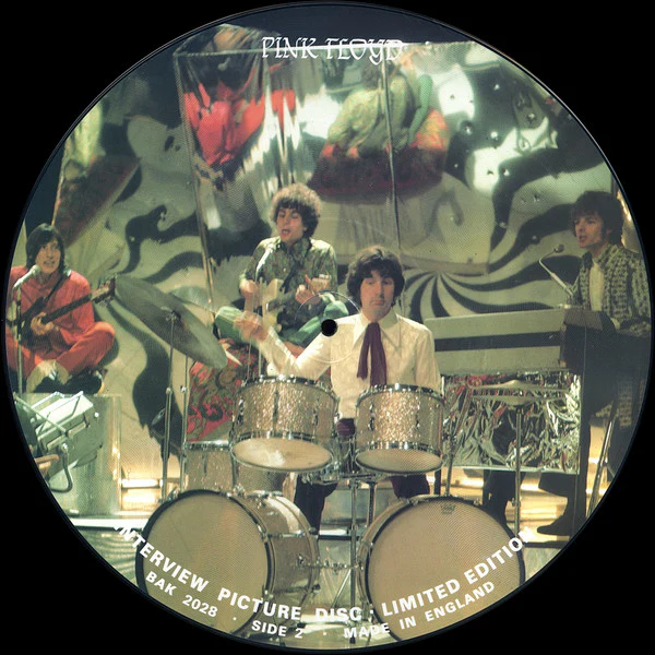 PINK FLOYD, Limited Edition Interview Picture Disc (Baktabak; BAK 2028, UK 1987, Die Cut Sleeve, Interview Picture disc) LP VG/VG+ - Image 3