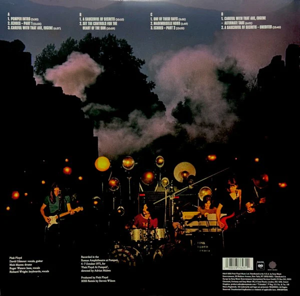 PINK FLOYD, Pink Floyd At Pompeii MCMLXXII (Columbia; 19802876231, Worldwide 2025, Gatefold, 2 Inners, Poster) 2xLP NEW/NEW - Image 2