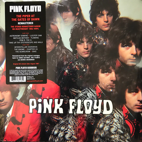PINK FLOYD, The Piper At The Gates Of Dawn (Pink Floyd Records; PFRLP1, USA & Canada 2025 Reissue, 180 Gram Vinyl) LP NEW/NEW