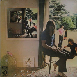 PINK FLOYD, Ummagumma (Harvest Green, EMI On Rim, EMI Box; SHDW 1/2, UK 1977 Reissue, Laminated Gatefold) 2xLP VG/G+