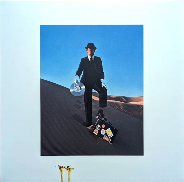 PINK FLOYD, Wish You Were Here (Pink Floyd Records; PFRLP9, Europe 2016 Reissue, NO Black Outer Sleeve, Inner With Cat Number, Postcard, 180 Gram Vinyl) LP VG+/VG+ - Image 2