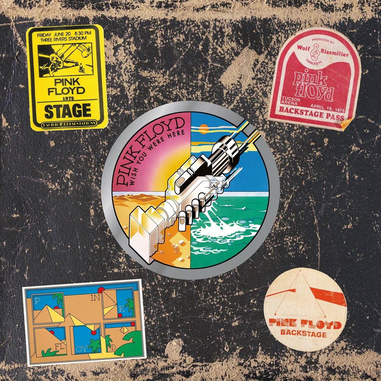PINK FLOYD, Wish You Were Here (50th Anniversary) 3LP Boxset (CMG; 19802876711, UK 2025 Reissue, Box Set, 3 LP Boxset.), SALE - Up to 50% Off the Original Price 3xLP NEW/NEW