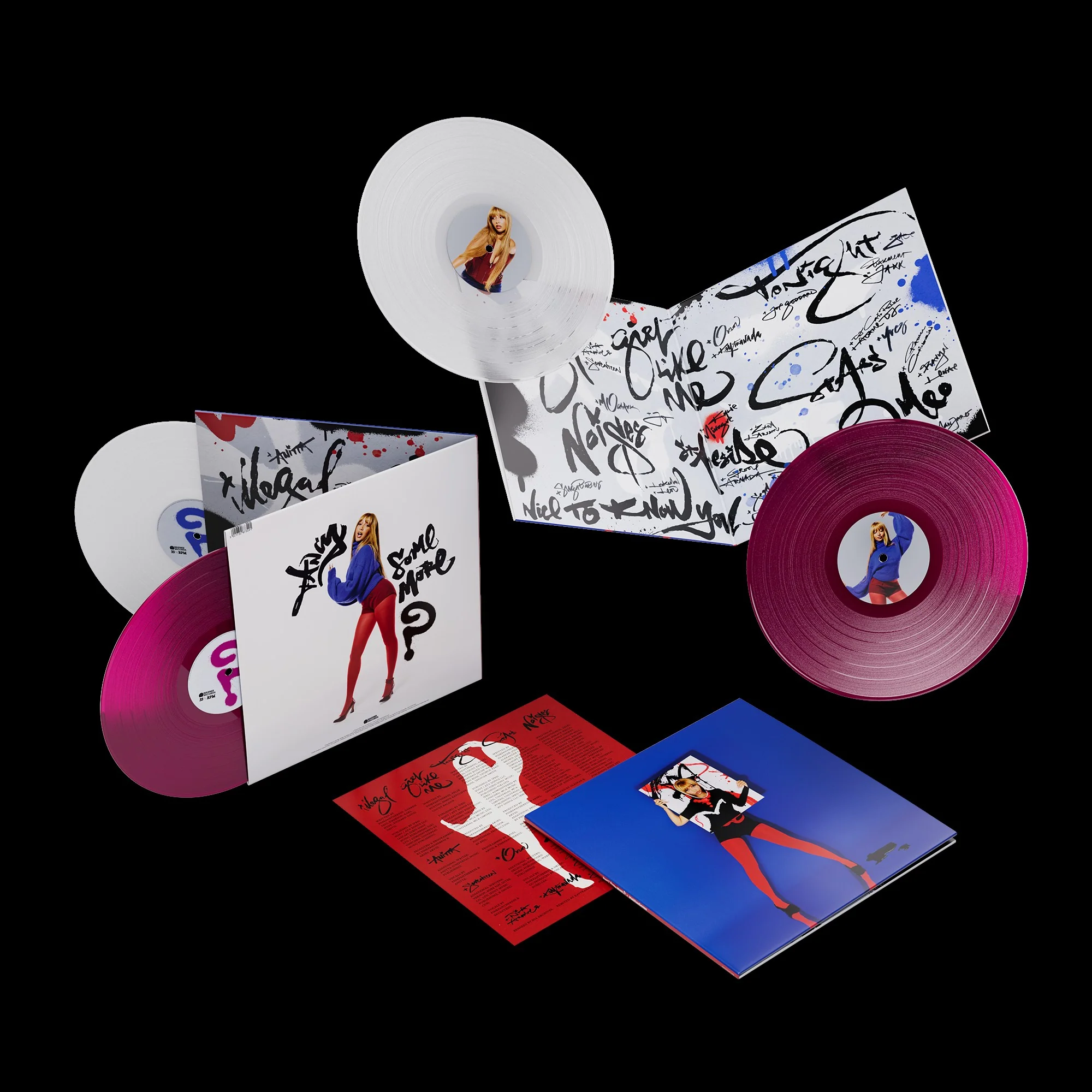 PINKPANTHERESS, Fancy Some More? (Warner Music UK; 5021732873491, Europe 2026, Gatefold, Insert, 2LP 140 Gram Ultra Clear & Transparent Purple Vinyl) 2xLP NEW/NEW - Image 2