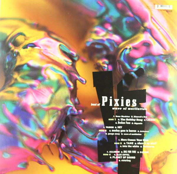 PIXIES, Best Of Pixies (Wave Of Mutilation) (4AD; CAD 2406, UK 2011 Reissue, Gatefold & PVC Outer, 180 Gram Black Vinyl) LP NEW/NEW - Image 2