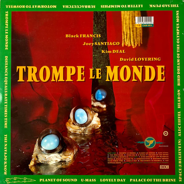 PIXIES, Trompe le Monde (4AD; CAD1014, UK 1991, Inner) LP VG/VG - Image 2