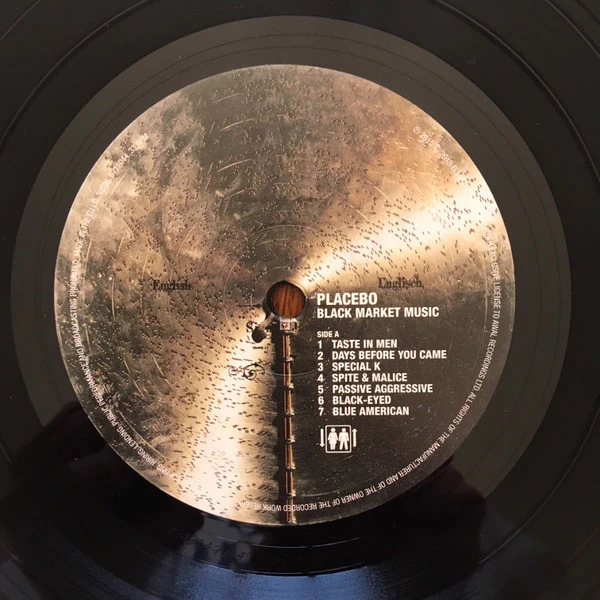PLACEBO, Black Market Music (Elevator Music ; 6711044, Europe 2019 Reissue, Gatefold, Inner) LP NEW/NEW - Image 3