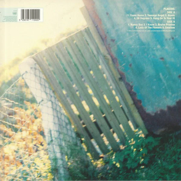 PLACEBO, Placebo (Elevator Music ; 6711042, Europe 2019 Reissue, Gatefold, Inner) LP NEW/NEW - Image 2