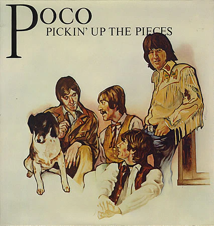 POCO, Pickin' Up The Pieces (Edsel Records; XED 161, UK 1986 Reissue, Gatefold) LP VG+/EX