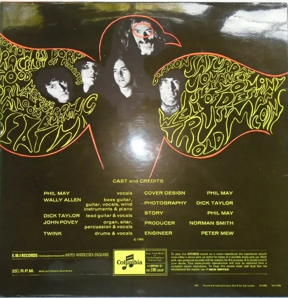 PRETTY THINGS, S. F. Sorrow (Columbia; SCX 6306, UK 1971 Reissue, Laminated Gatefold Sleeve, Boxed "EMI" logo appearing twice on label.), SALE - Up to 50% Off the Original Price  LP G+/G - Image 2
