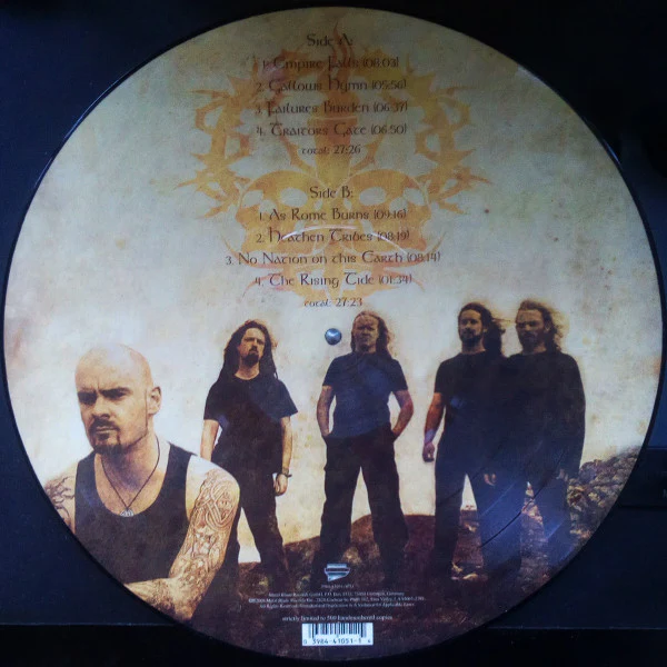 PRIMORDIAL, To The Nameless Dead (Metal Blade Records; 3984-41051-1PD, Germany 2008, Picture Disc, Limited to 500 copies) LP /VG+ - Image 2