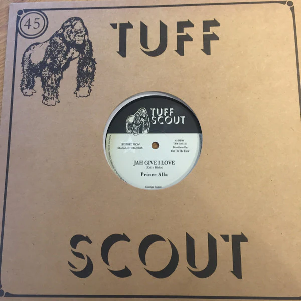 PRINCE ALLA, Jah Give I Love / Jerusalem (Tuff Scout; TUF180, UK 2020 Reissue, Company Sleeve) 12" VG+/VG