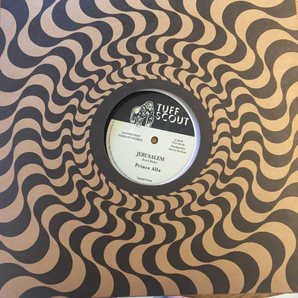 PRINCE ALLA, Jah Give I Love / Jerusalem (Tuff Scout; TUF180, UK 2020 Reissue, Company Sleeve) 12" VG+/VG - Image 2