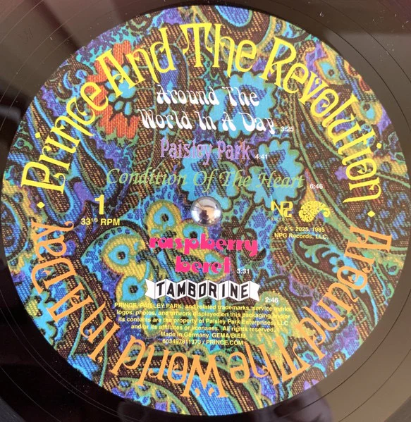 PRINCE AND THE REVOLUTION, Around The World In A Day (NPG Records; 603497811373, Worldwide 2025 Reissue, Inner, Compilation, Remastered, Deluxe Edition) 3xLP NEW/NEW - Image 3