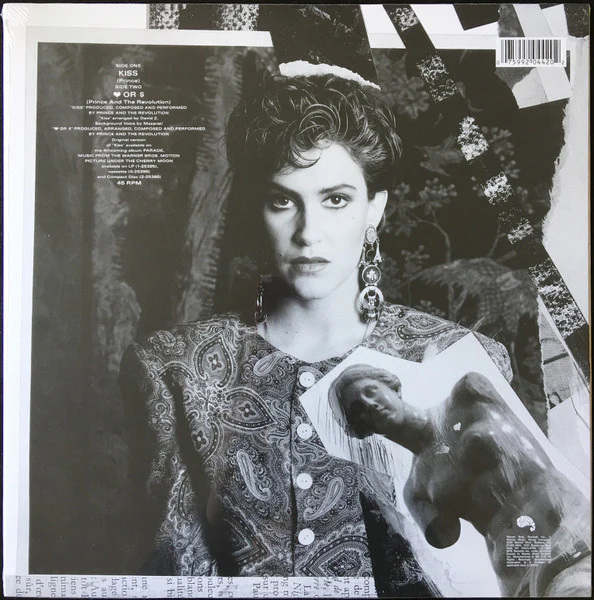 PRINCE AND THE REVOLUTION, Kiss (Paisley Park; 0-20442, Europe 2017 Reissue) LP VG/VG+ - Image 2