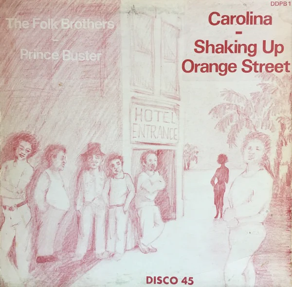 PRINCE BUSTER, Big Five / Carolina / Shaking Up Orange Street (Blue Beat; DD PB 1, UK 1979, Picture Sleeve) 12" VG/VG+ - Image 2