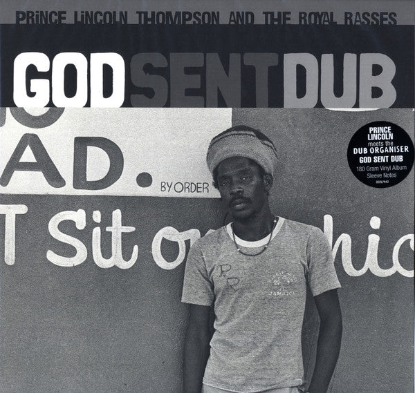 PRINCE LINCOLN THOMPSON AND THE ROYAL RASSES, God Sent Dub (Burning Sounds; BSRLP842, UK 2023 Reissue, Insert, 180 Gram Vinyl) LP VG+/VG+