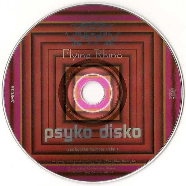 PSYKO DISKO, Psycho Disco (Flying Rhino Records; AFR CD 5, UK 1997, Jewel Case, Insert) CD VG+/VG+ - Image 3