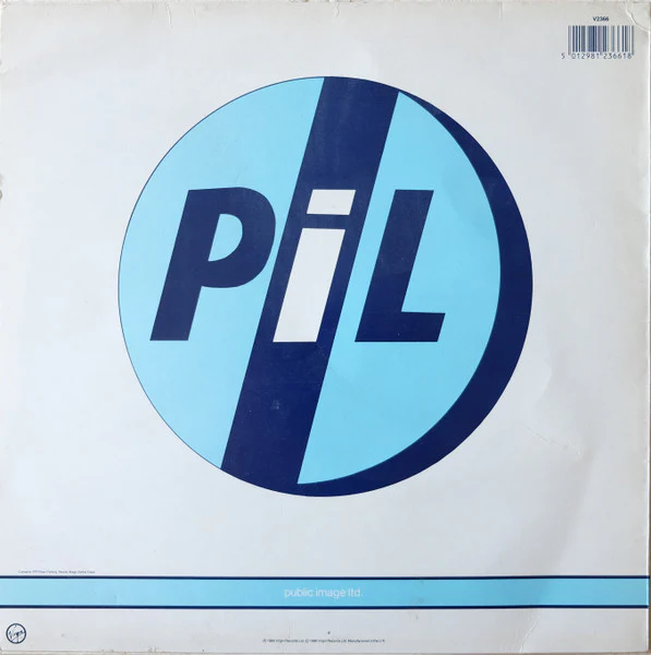 PUBLIC IMAGE LIMITED (PIL), Album (Virgin; V 2366, UK 1986) LP VG/VG+ - Image 2