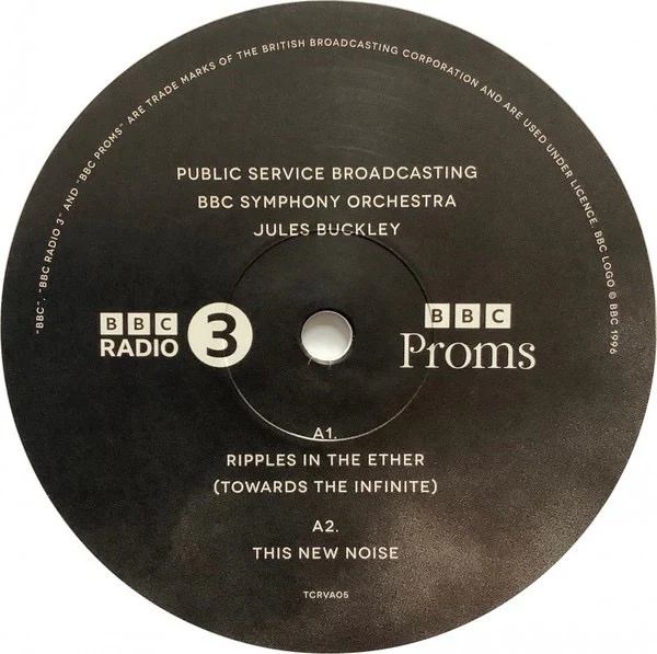PUBLIC SERVICE BROADCASTING, BBC SYMPHONY ORCHESTRA, JULES BUCKLEY, This New Noise (Test Card Recordings; TCRVA05, UK 2023, Gatefold, 2 Inners, White Vinyl) 2xLP EX/EX - Image 3